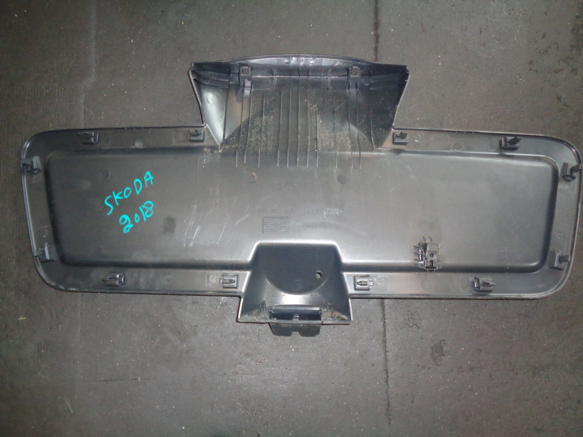 SKODA FABIA 2018 MK3 NJ TAILGATE PANEL INNER BOOT TRIM 6V6867975