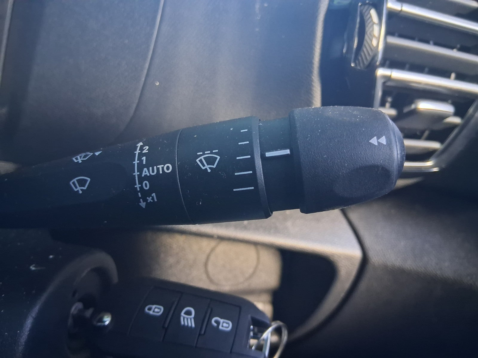 2023 CITROEN C4 MK3 INDICATOR WIPER COMBINATION SWITCH STALK SQUIB RING