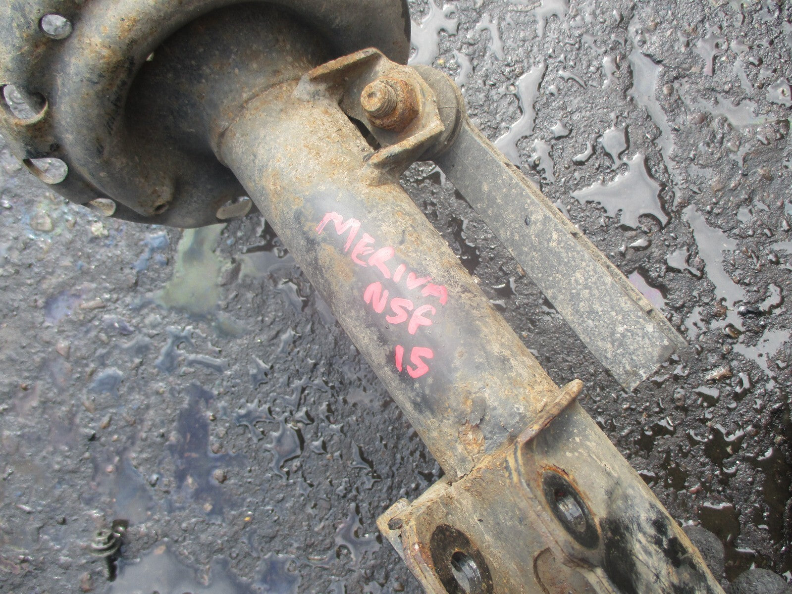 VAUXHALL MERIVA B 2011 NSF PASSENGER SIDE FRONT SHOCK ABSORBER 22245141