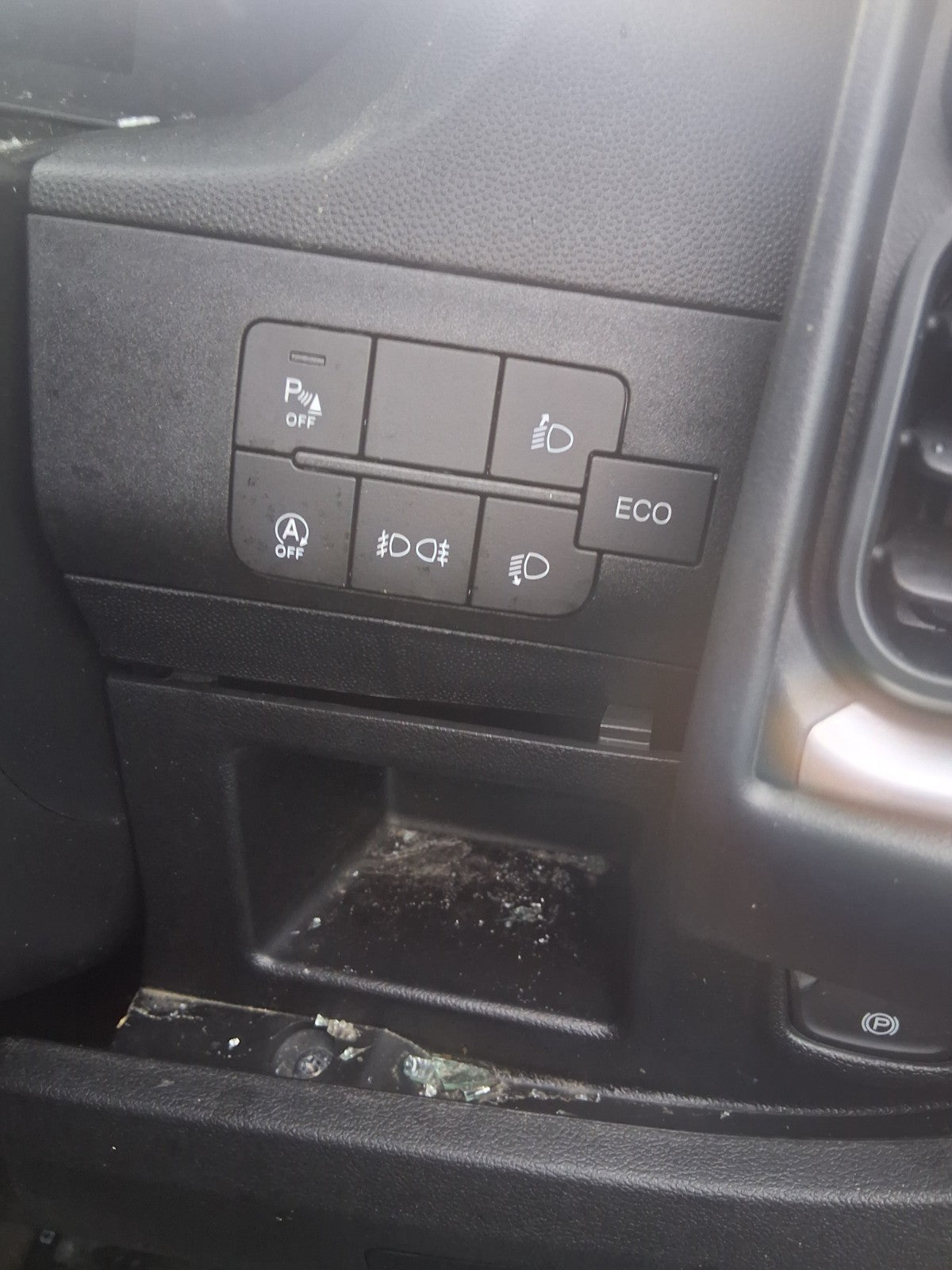 2025 FIAT DUCATO MK3 HIGH ROOF HEADLIGHT ADJUSTER ECO SWITCH BUTTON PANEL