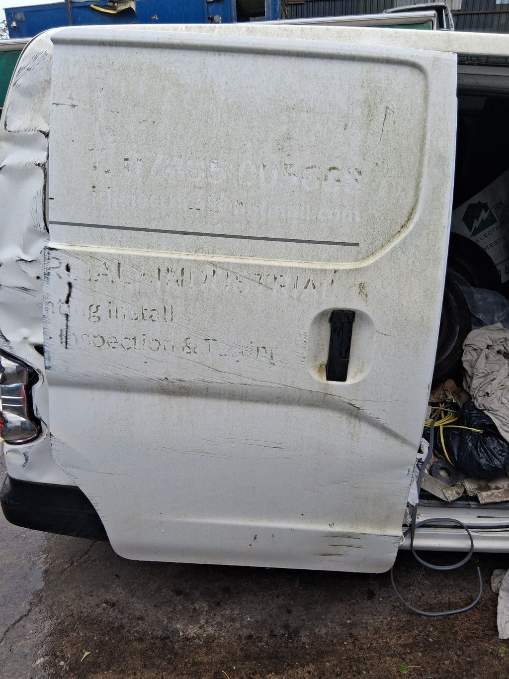 2018 NISSAN NV200 OS DRIVER SIDE RIGHT COMPLETE SLIDING DOOR