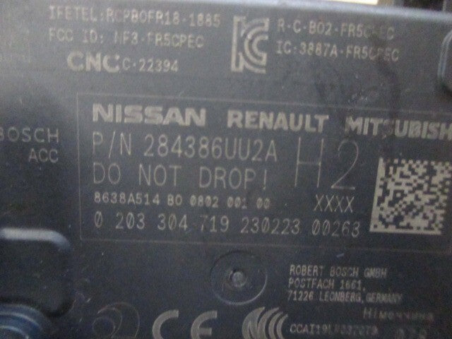 NISSAN QASHQAI J12 MK3 2023 FRONT DISTANCE RADAR SENSOR 284386UU2A