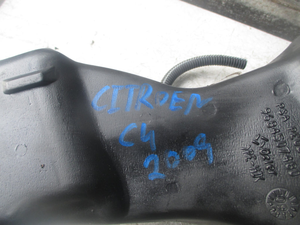 CITROEN C4 MK1 2009 WINDSCREEN WASHER BOTTLE 9684507480