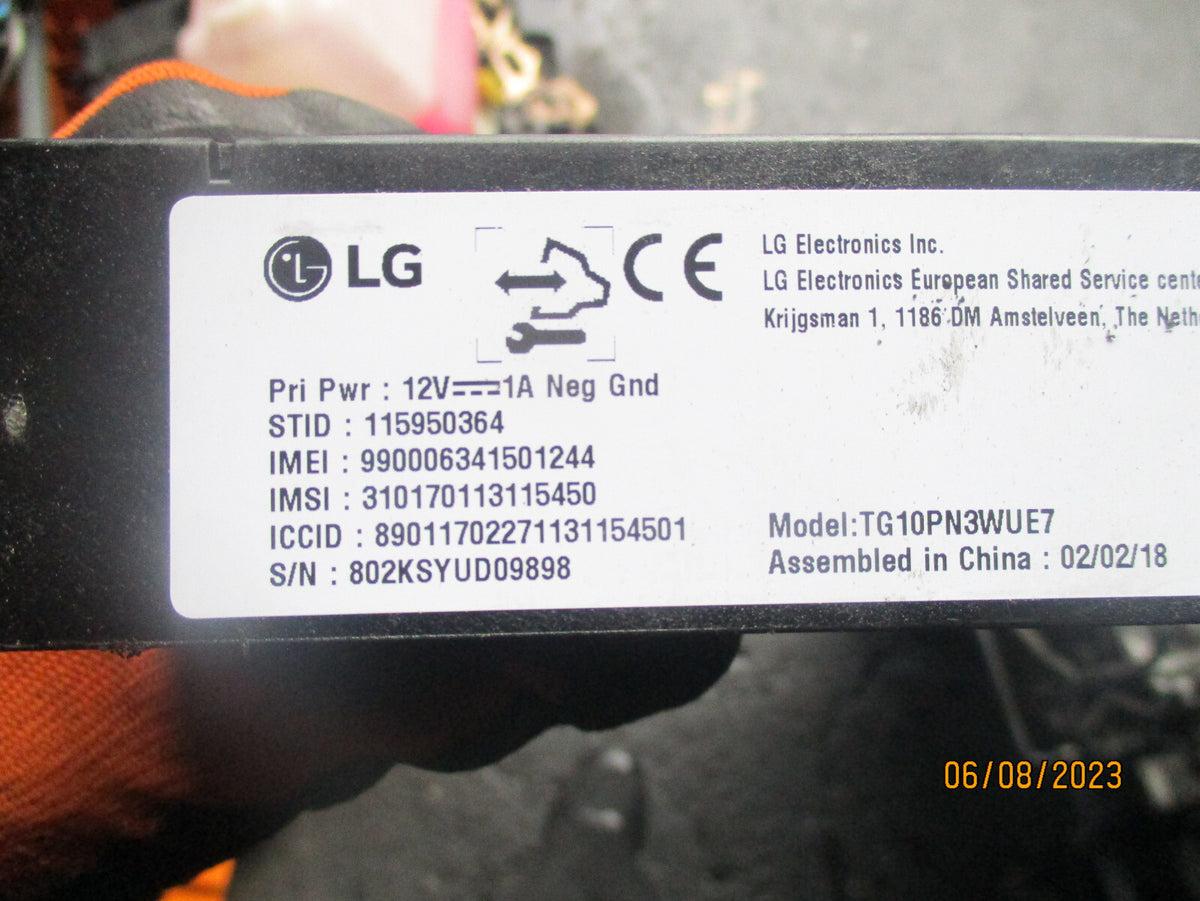 VAUXHALL GRANDLAND X 2018 WIFI HOTSPOT CONTROL MODULE 39149439
