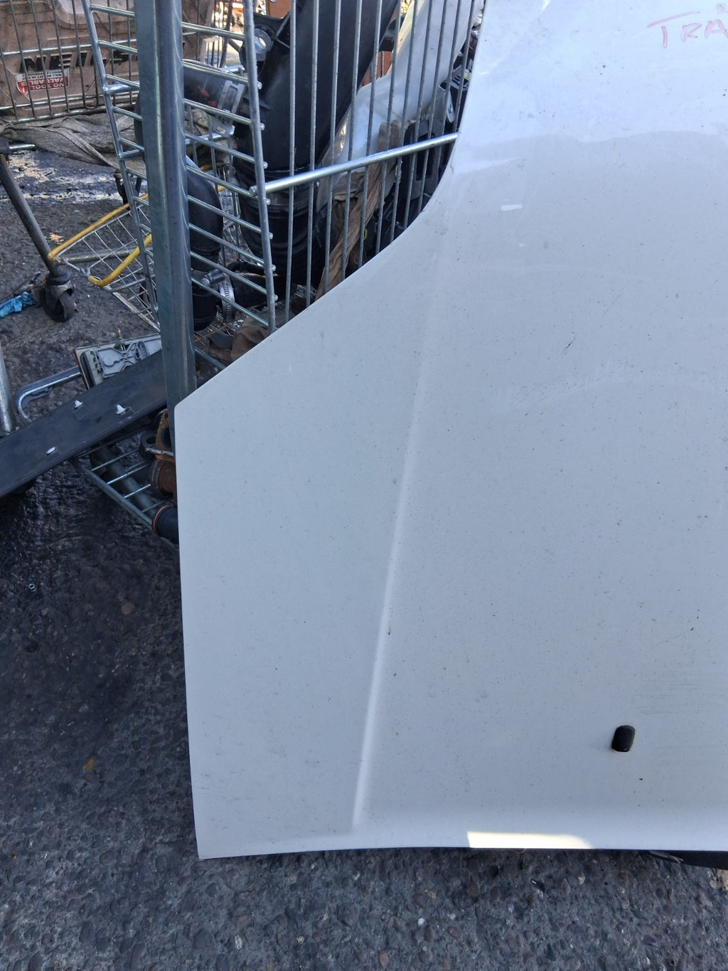 2003 FORD TRANSIT CONNECT MK1 FRONT BONNET HOOD PANEL WHITE