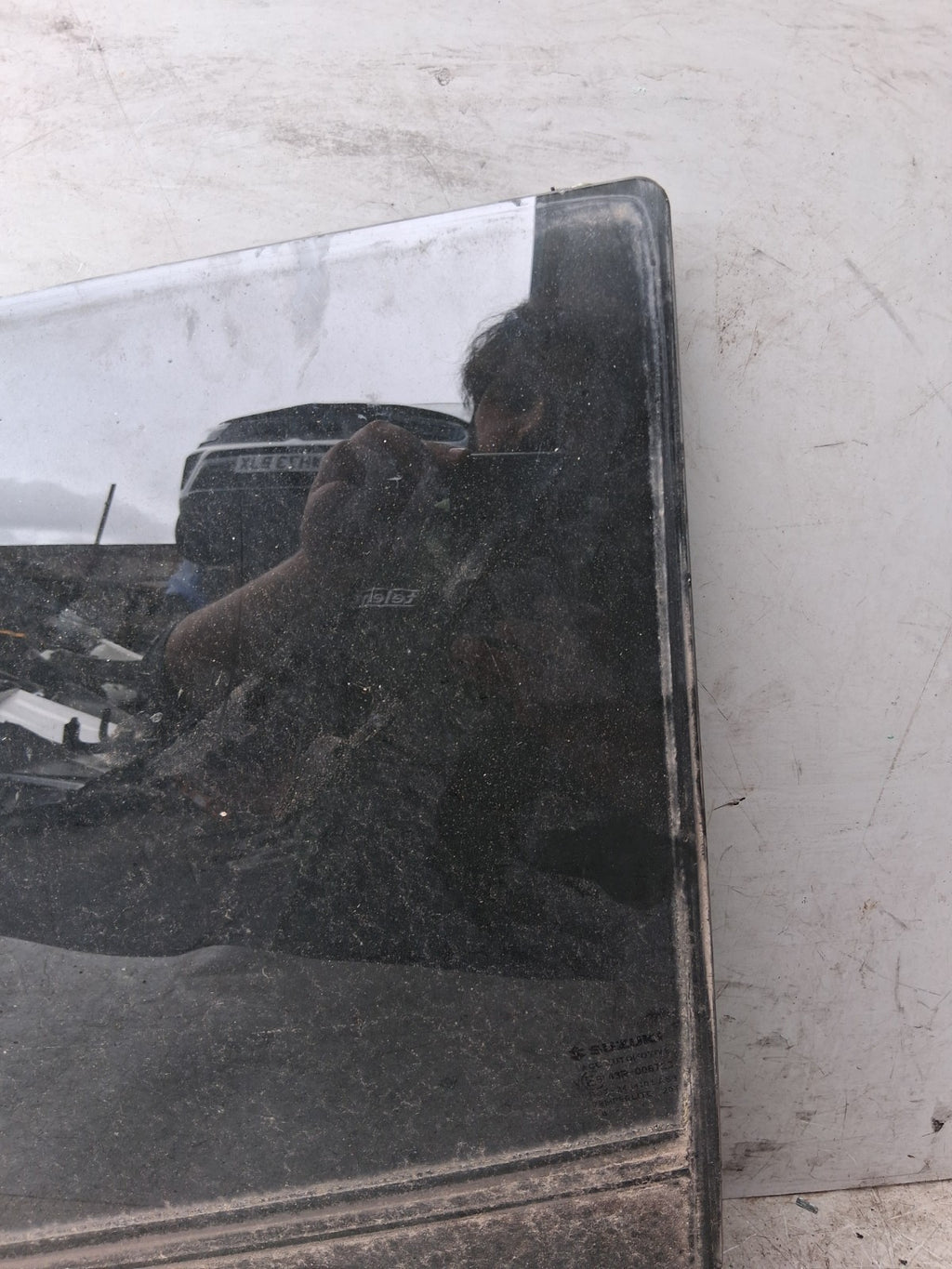 SUZUKI SWIFT MK3 2016 NSR PASSENGER SIDE REAR LEFT WINDOW GLASS