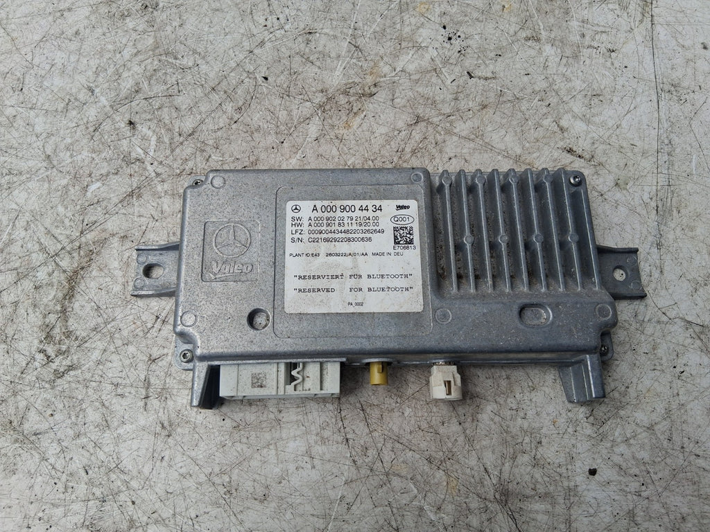 2019 MERCEDES BENZ SPRINTER W907 BLUETOOTH CONTROL MODULE A0009004434
