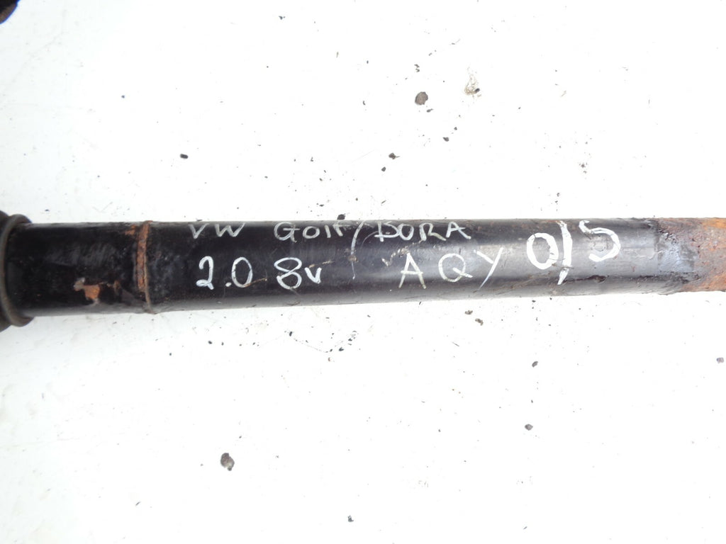 VW VOLKSWAGEN GOLF BORA MK4 2.0 8V 2002 OS DRIVER SIDE LONG DRIVESHAFT  AQY