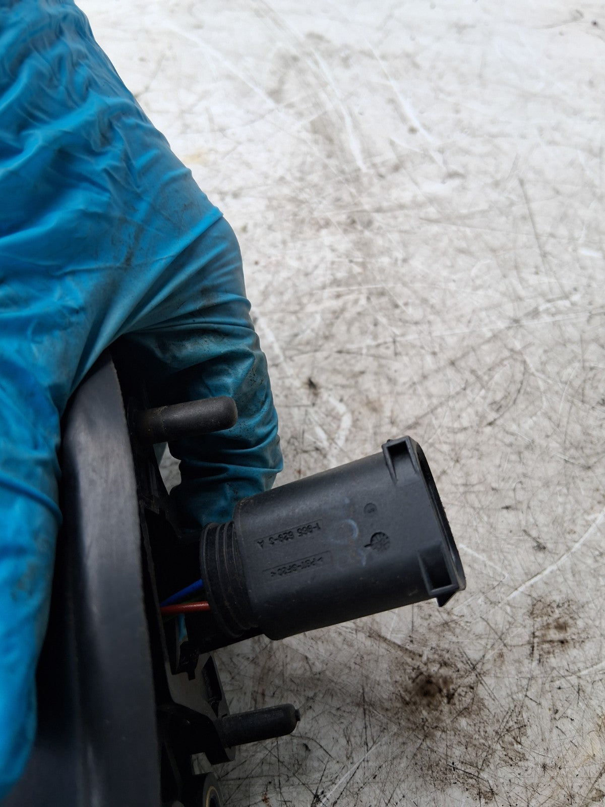 2003 MINI WING NSF PASSENGER FRONT MIRROR
