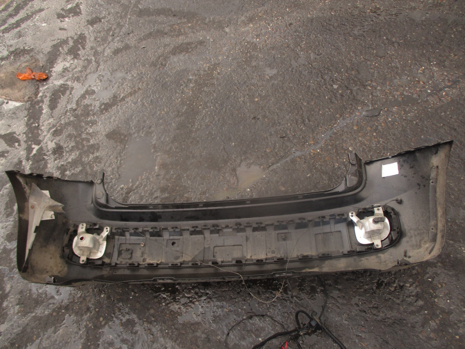 2018 FIAT PANDA 319 REAR BUMPER BLACK