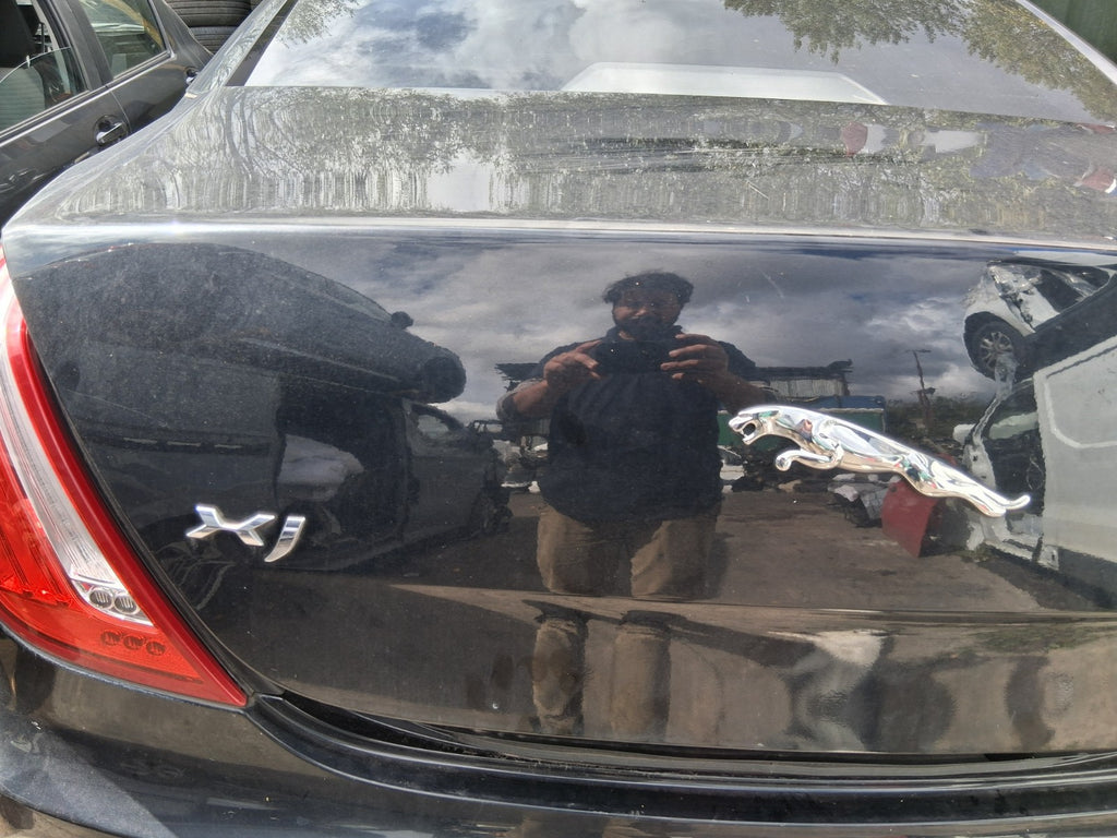 2012 JAGUAR XJ X351 COMPLETE REAR TAILGATE BOOTLID MIDNIGHT BLACK MET PEF