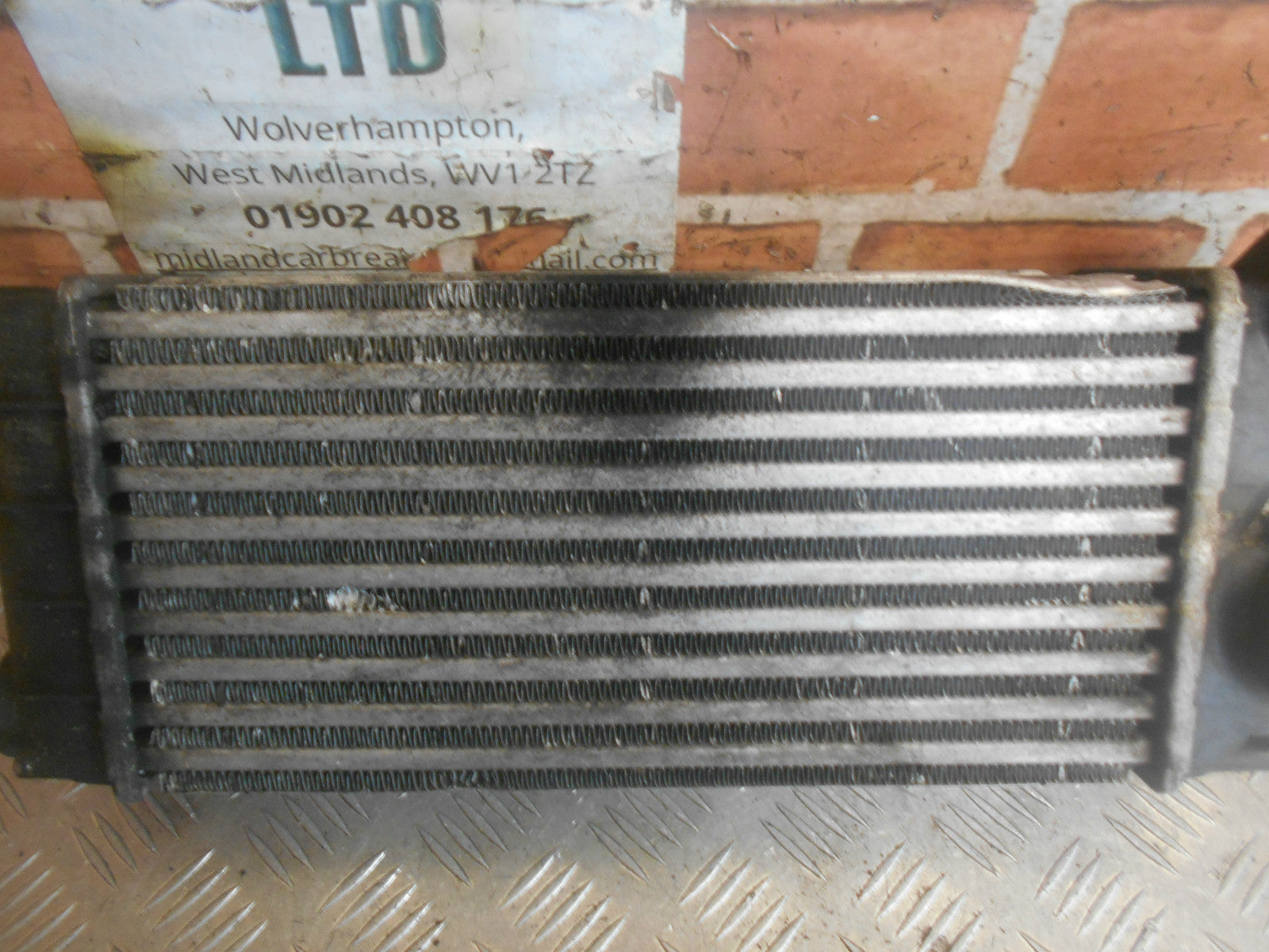 PEUGEOT 5008 2015 1.6 HDI FRONT COOLING RADIATOR INTERCOOLER UNIT 9684212480