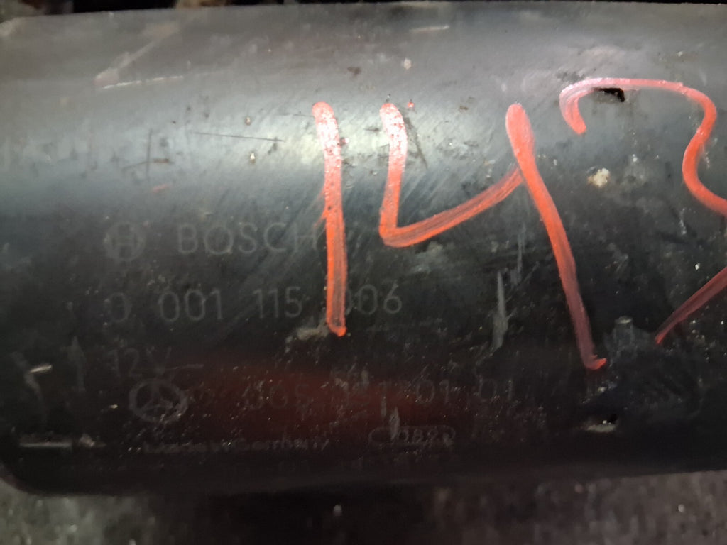 MERCEDES 2001 320 CLK 3.2 PETROL STARTER MOTOR 0001115006