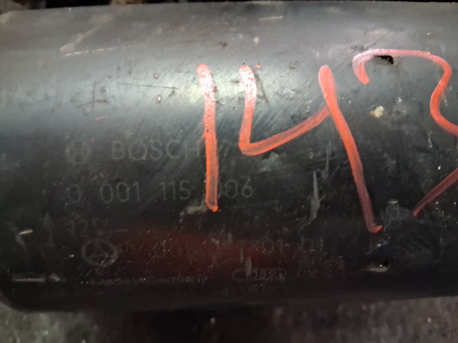 MERCEDES 2001 320 CLK 3.2 PETROL STARTER MOTOR 0001115006