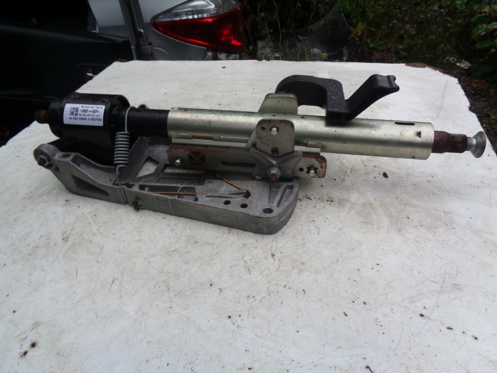 MERCEDES BENZ W204 C CLASS STEERING COLUMN A2044604516