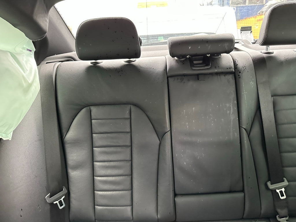 2019 BMW 3 SERIES G20 M SPORT REAR BENCH SEAT SPLIT CENTRE BLACK LEATHER