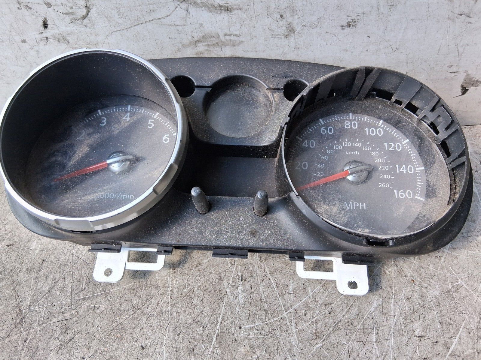 2008 NISSAN QASHQAI J10 MK1 1.6 PETROL SPEEDOMETER INSTRUMENT CLUSTER JD11D