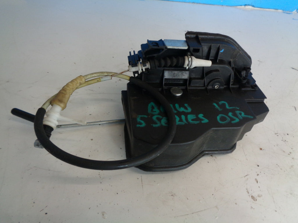 BMW 5 SERIES F10 F11 OSR DRIVER SIDE REAR DOOR LOCK MECHANISM