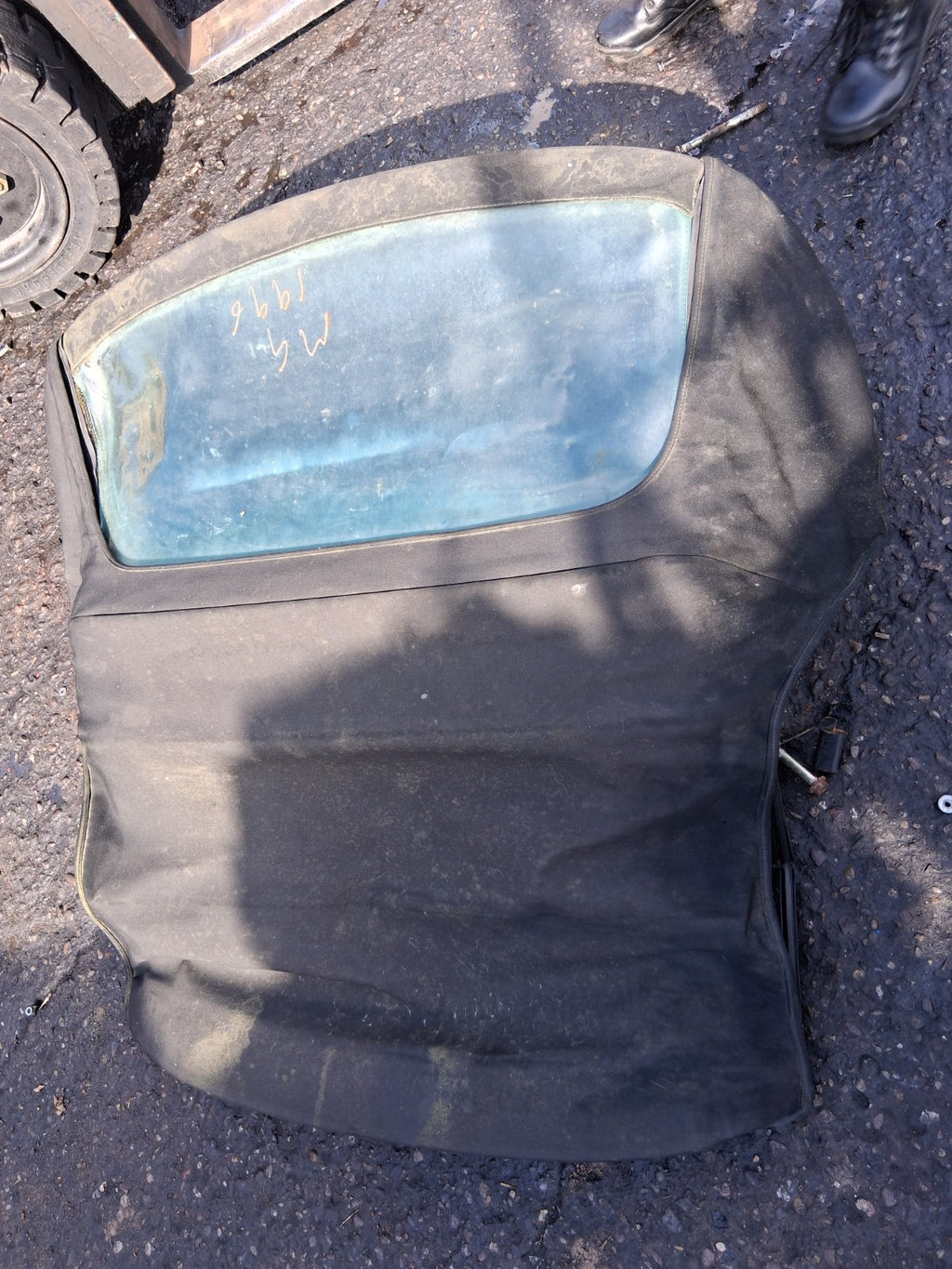 MG MGF 1996 MK1 CONVERTIBLE ROOF WITH PLASTIC REAR WINDOW COMPLETE