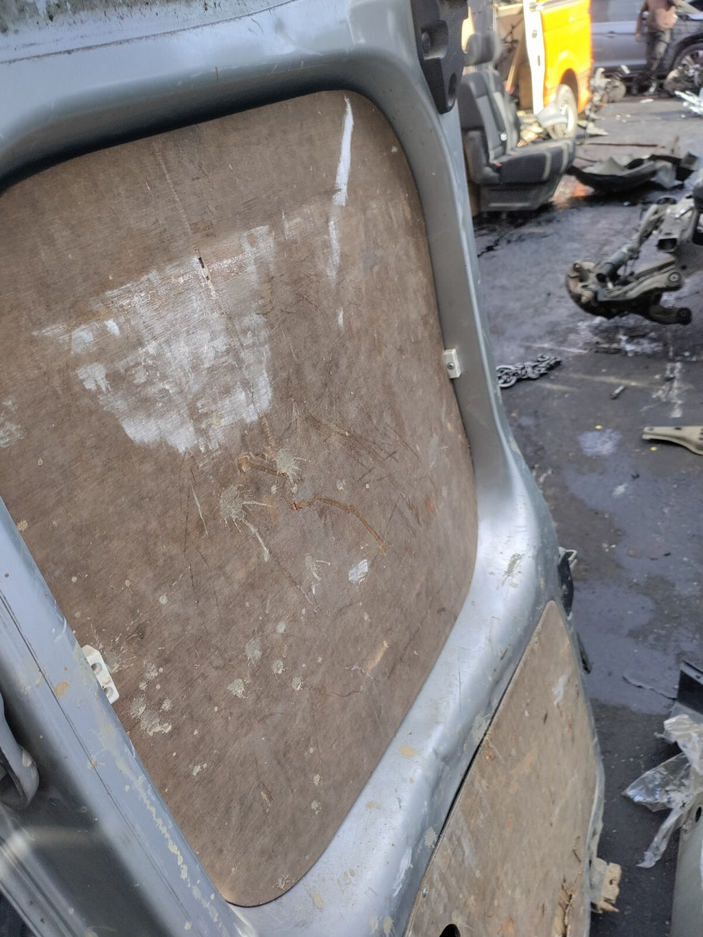 VAUXHALL VIVARO MK1 2012 OSR DRIVER SIDE REAR DOOR SILVER