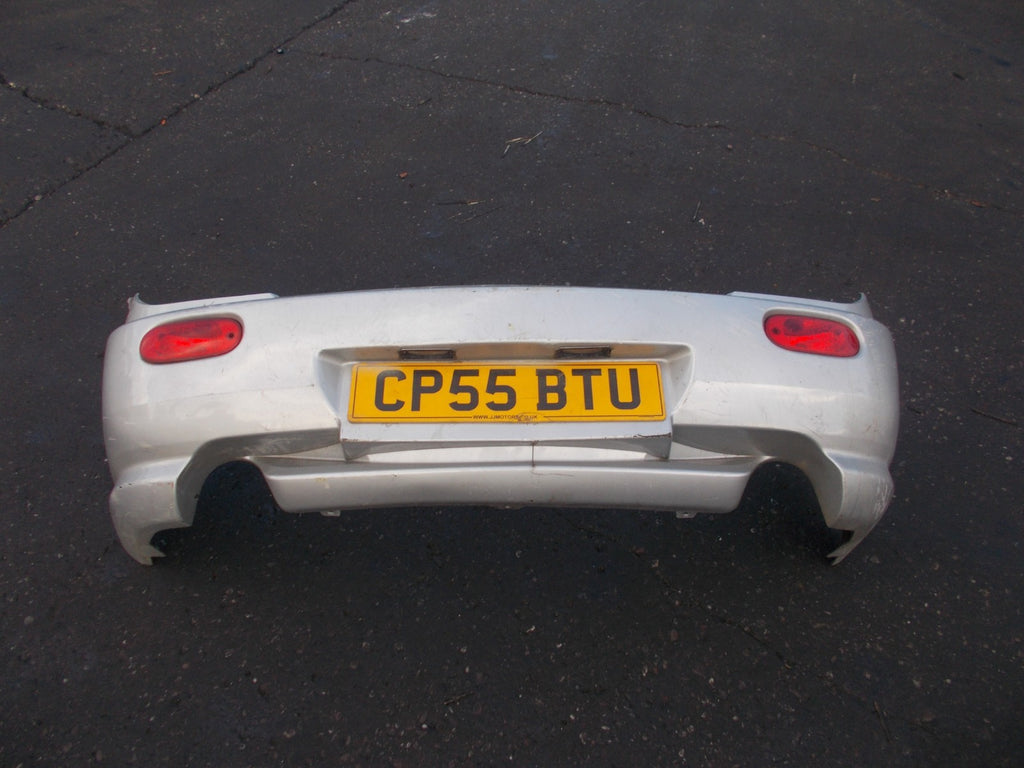 HYUNDAI COUPE SE 2005 SILVER COMPLETE REAR BUMPER