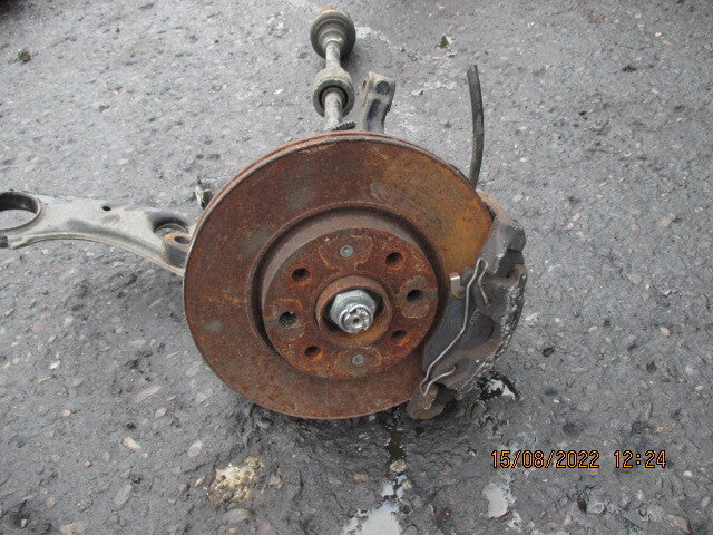 VAUXHALL CORSA E 2017 OSF DRIVER FRONT DRIVESHAFT HUB CALIPER 13149829