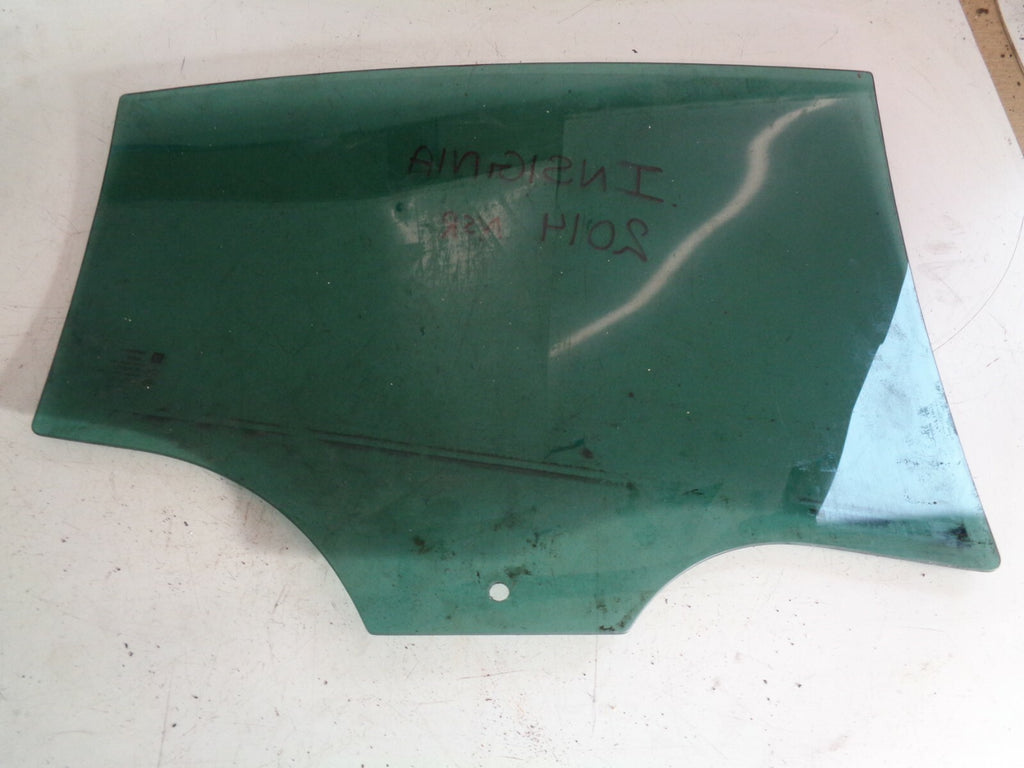 VAUXHALL INSIGNIA 2014 NSR PASSENGER SIDE REAR DOOR WINDOW GLASS