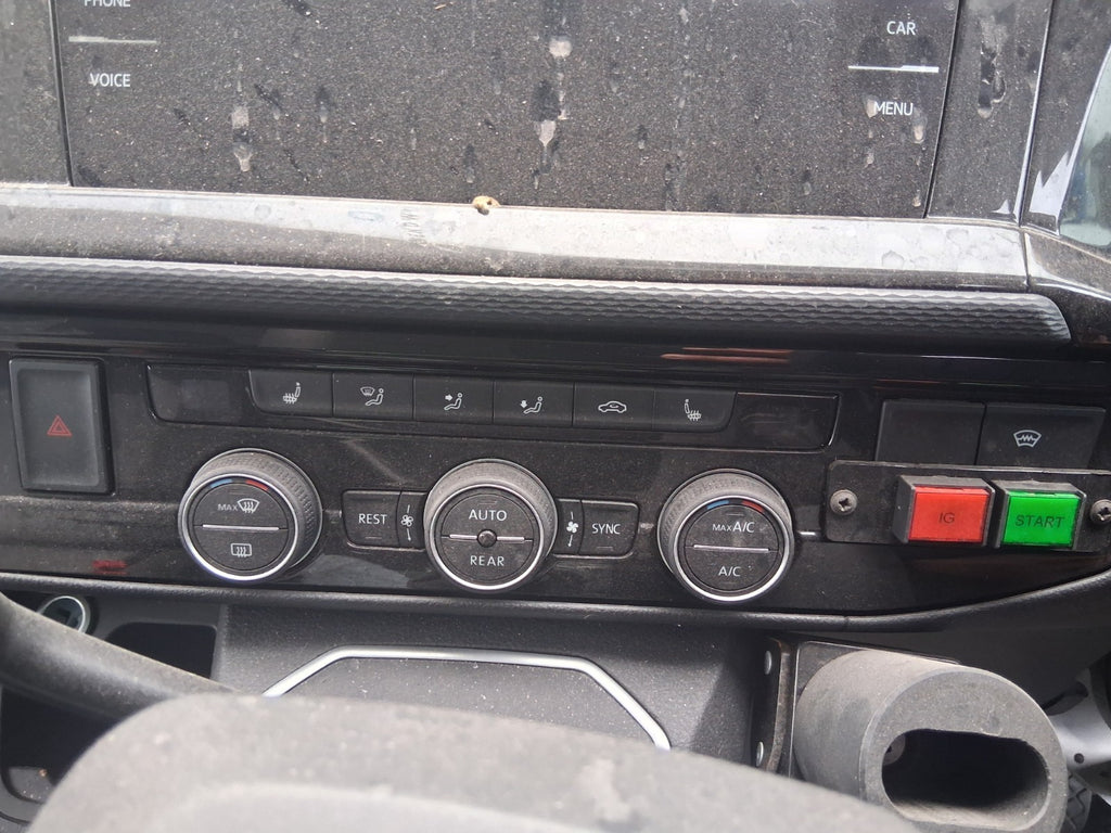 2023 VOLKSWAGEN TRANSPORTER CARAVELLE T6.1 AC HEATER CLIMATE CONTROL SWITCH