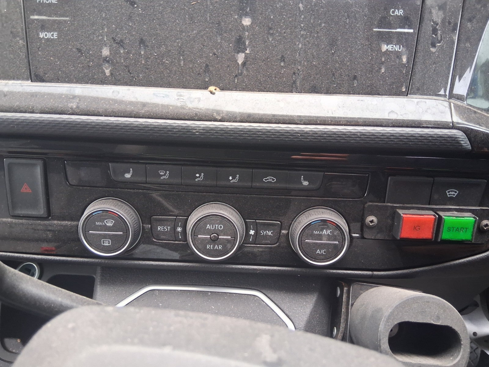 2023 VOLKSWAGEN TRANSPORTER CARAVELLE T6.1 AC HEATER CLIMATE CONTROL SWITCH
