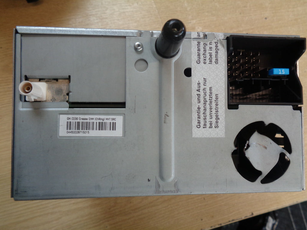 VAUXHALL ZAFIRA B MK2 2016 RADIO CD STEREO HEAD UNIT 13263049