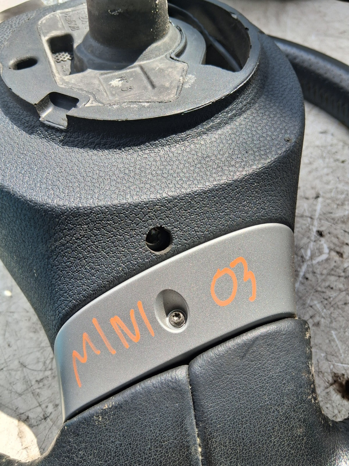 2003 MINI MULTIFUNCTIONAL STEERING WHEEL 2375R5016