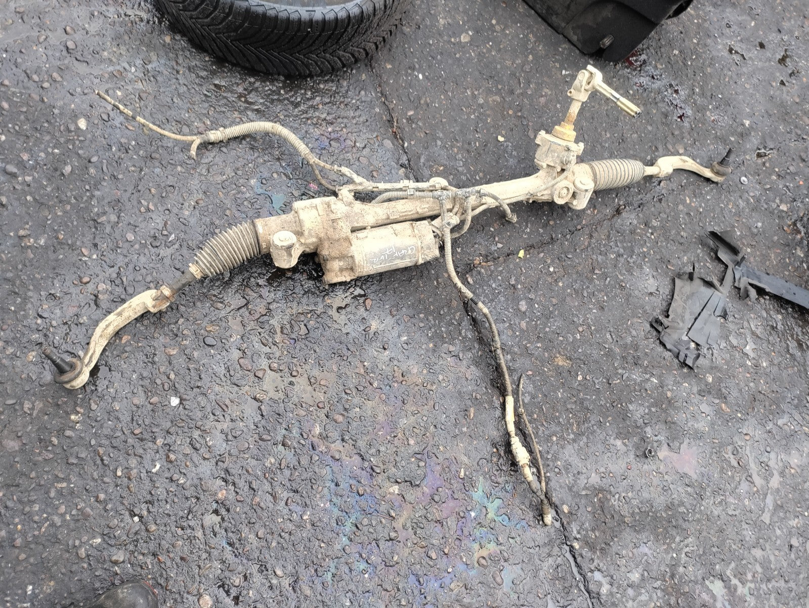 2021 VW VOLKSWAGEN CRAFTER MK2 POWER STEERING RACK PLUG DAMAGED 7818302381