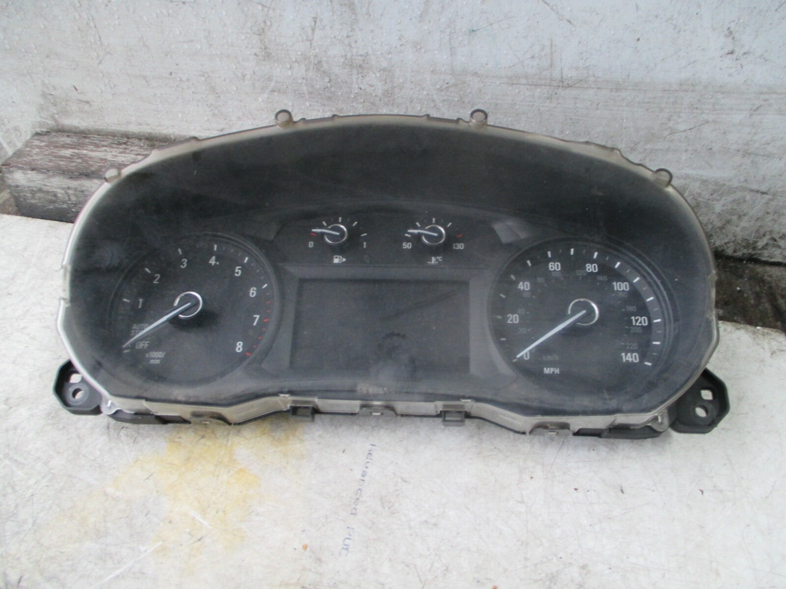 2018 VAUXHALL MOKKA X 1.4 PETROL MANUAL SPEEDOMETER INSTRUMENT CLUSTER 42518507