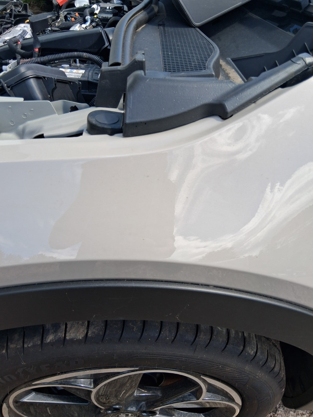 2025 ALFA ROMEO JUNIOR NSF PASSENGER SIDE FRONT WING PANEL LIPARI GREY 640
