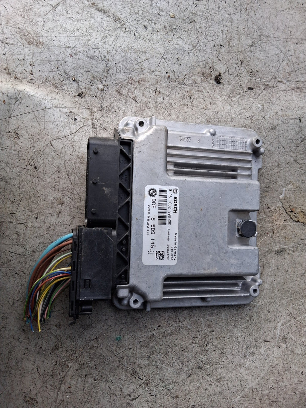 2016 BMW 1 SERIES F20 LCI ECU ENGINE CONTROL UNIT ECU 858914501