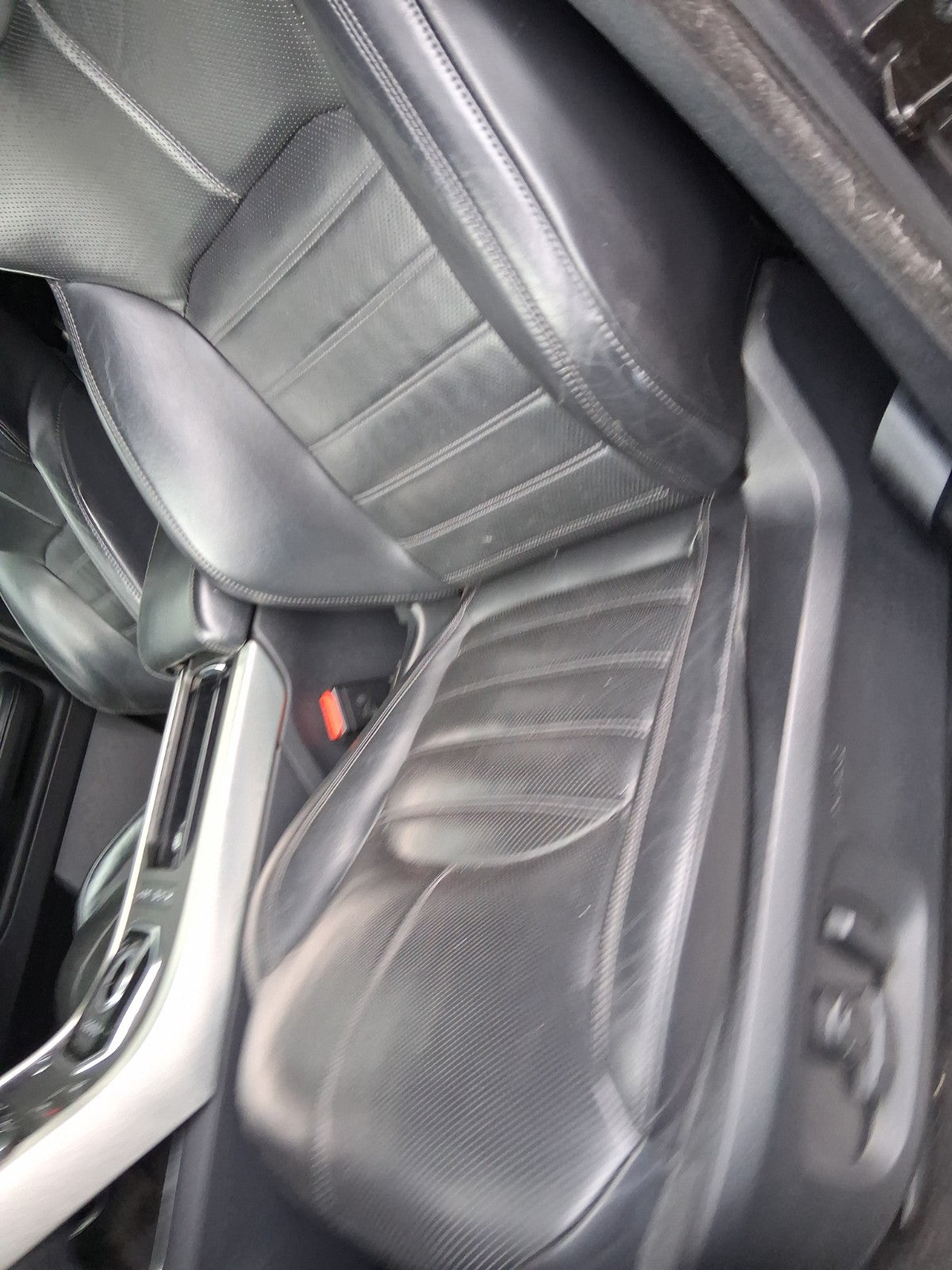 2016 RANGE ROVER EVOQUE L538 NS PASSENGER SIDE FRONT COMPLETE SEAT LEATHER BLACK