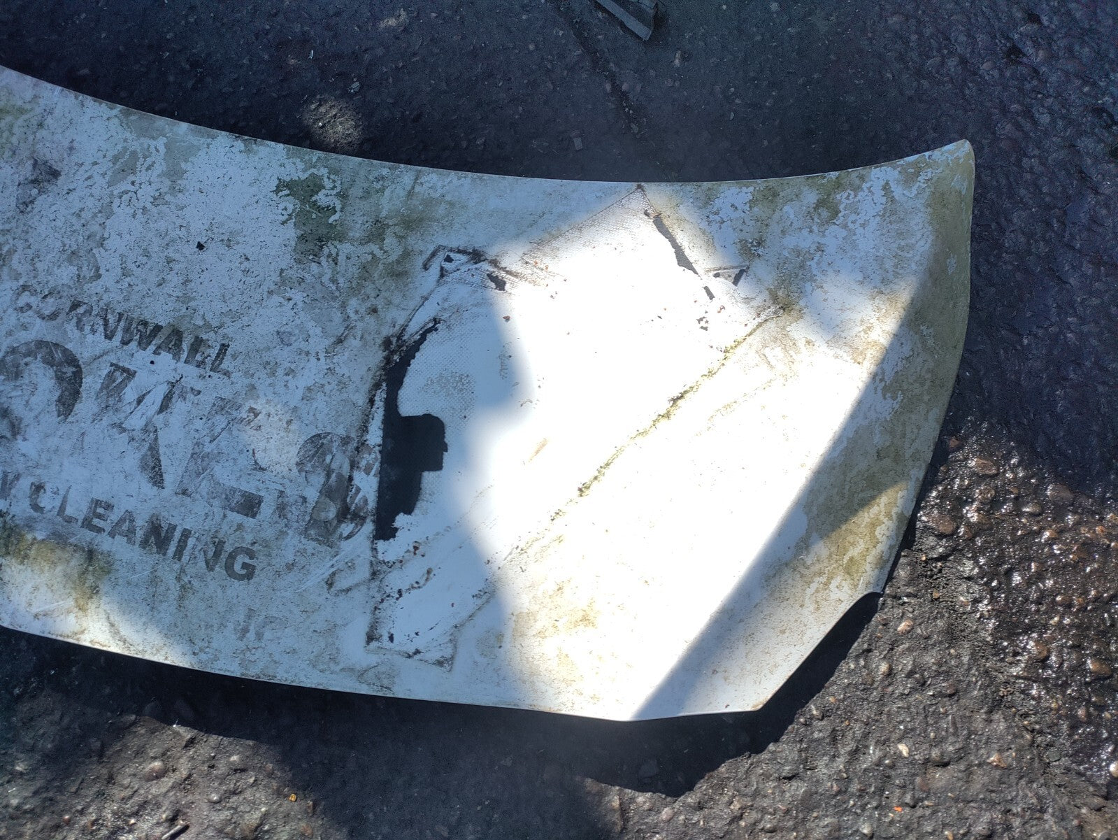 MERCEDES CITAN W415 2015 FRONT HOOD BONNET WHITE