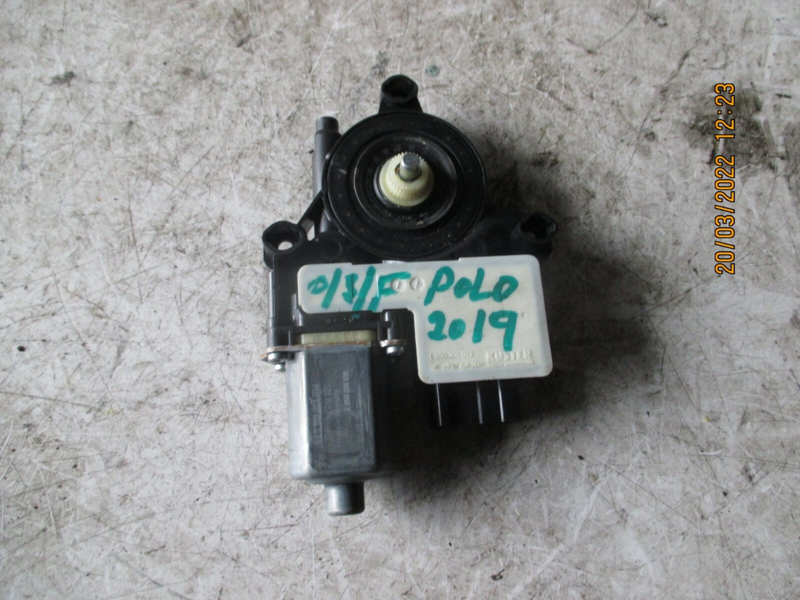 VOLKSWAGEN POLO 2019 MK6 AW OSF FRONT DRIVER SIDE WINDOW MOTOR 2Q2959881