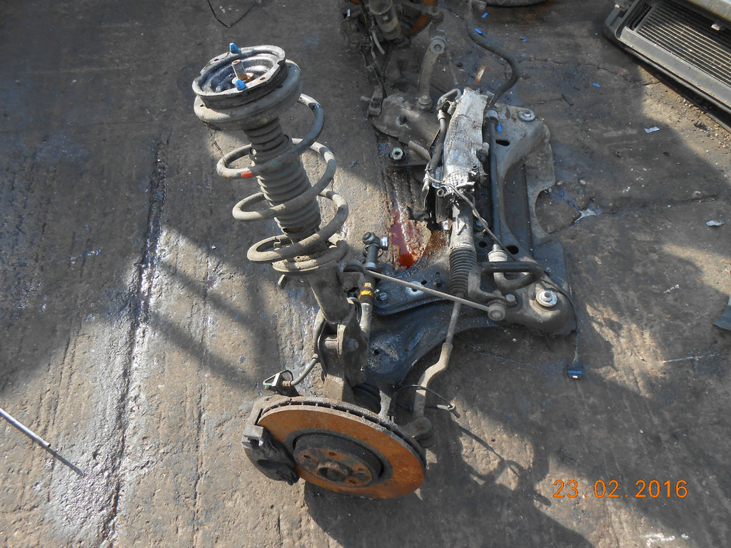 RENAULT VEL SATIS 2002 2.0 16V COMPLETE SUBFRAME STEERING RACK HUB CALIPER SHOCK