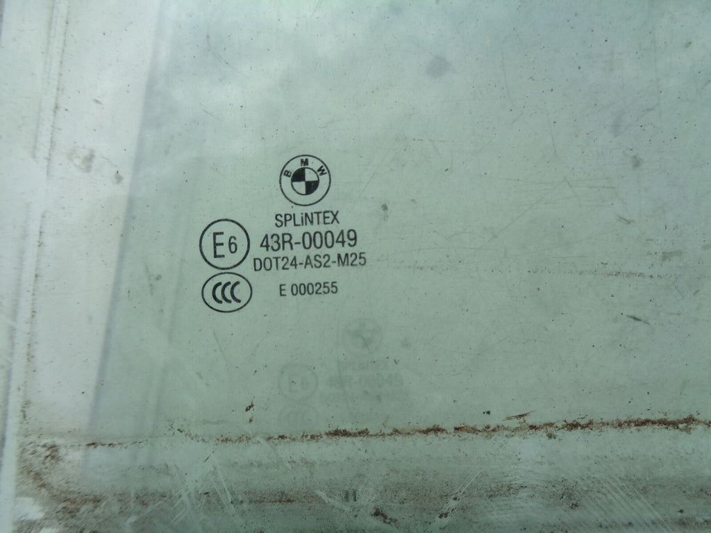 BMW 520D M SPORT TOURING E61 2005 NSR PASSENGER SIDE REAR WINDOW GLASS