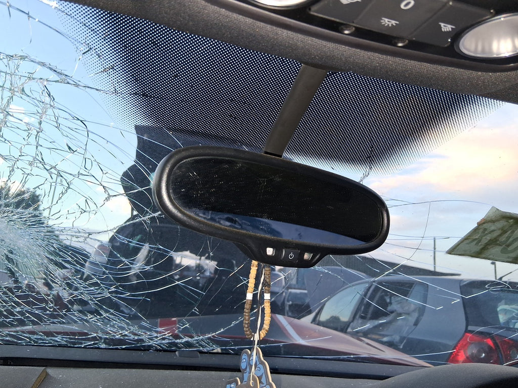2014 VW VOLKSWAGEN SCIROCCO MK3 INTERIOR REAR VIEW MIRROR