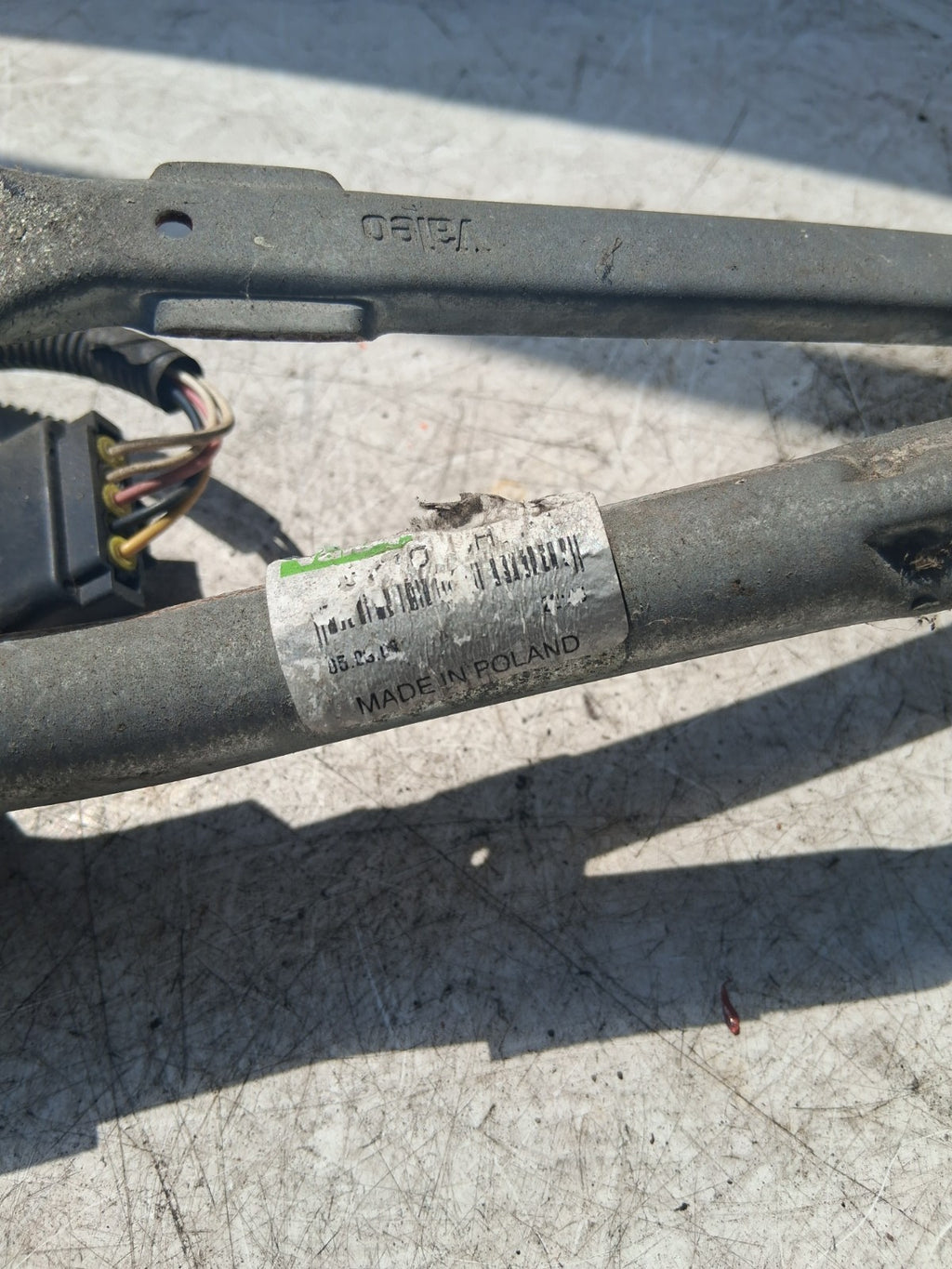 2008 CITROEN C1 FRONT WIPER MOTOR AND LINKAGE