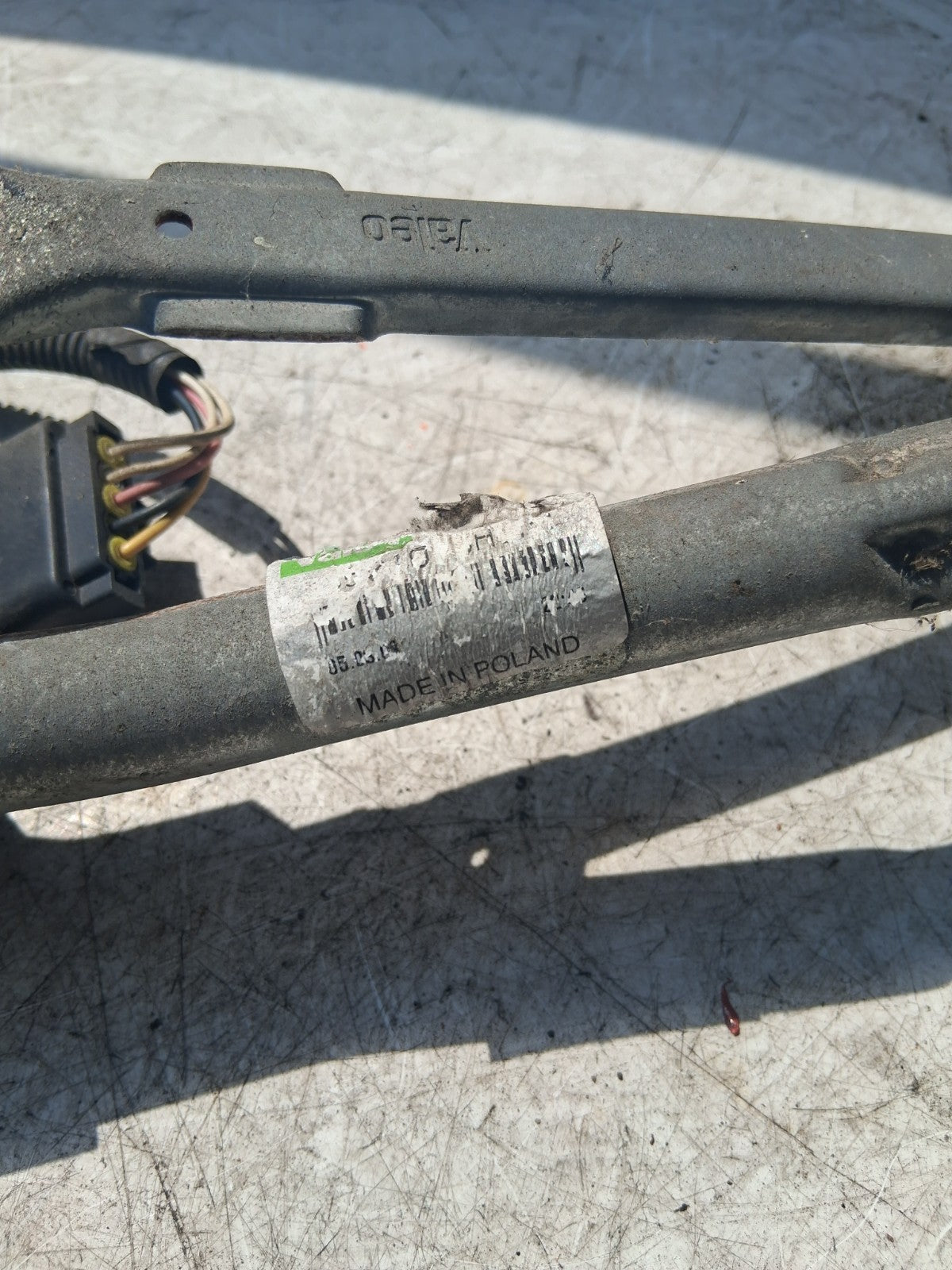 2008 CITROEN C1 FRONT WIPER MOTOR AND LINKAGE