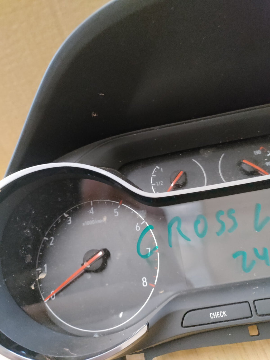 2024 VAUXHALL CROSSLAND X 1.2 PETROL SPEEDOMETER INSTRUMENT CLUSTER 9842123380
