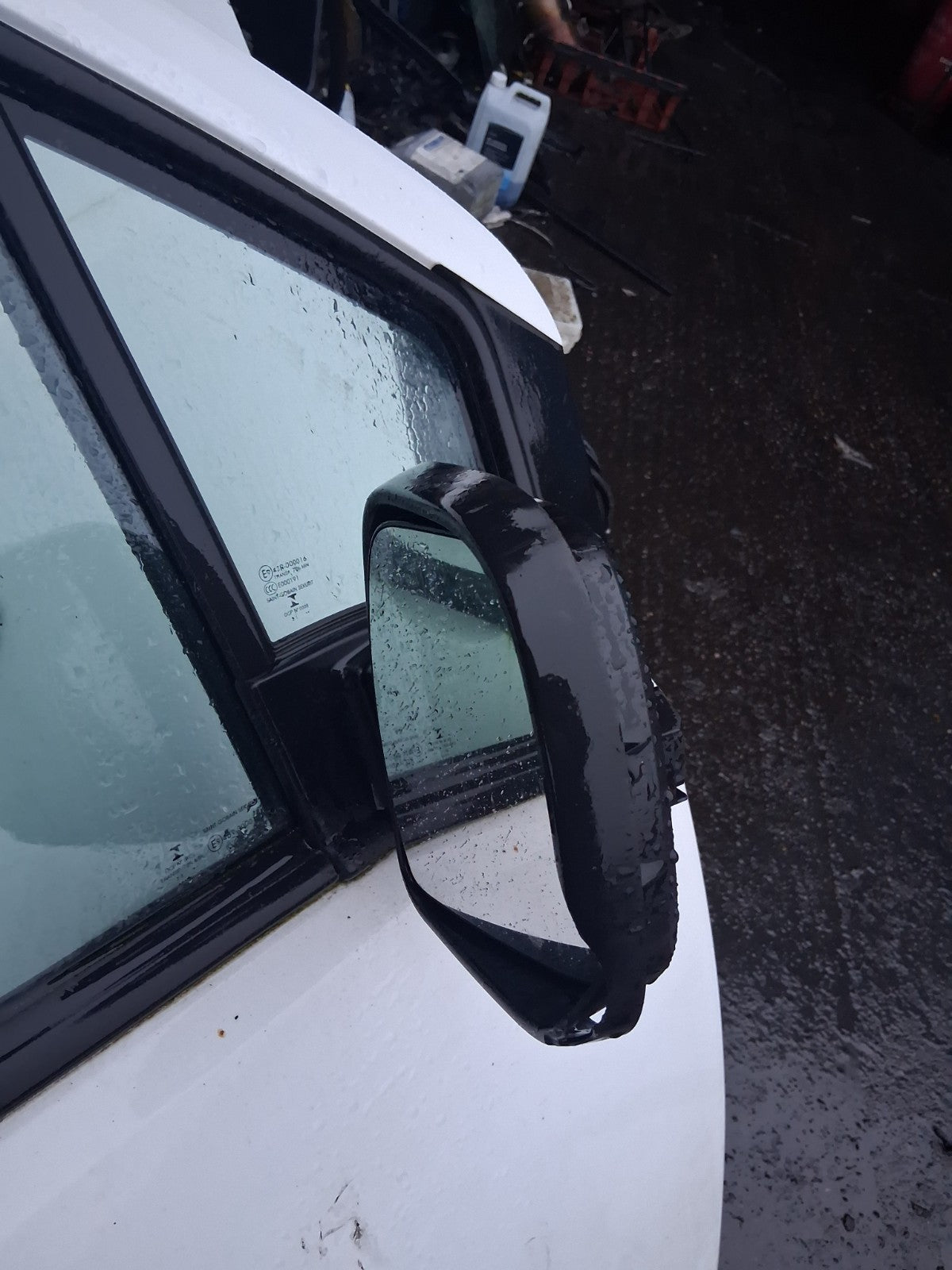 2021 VAUXHALL COMBO E MK4 OSF DRIVER SIDE FRONT RIGHT BARE DOOR WHITE