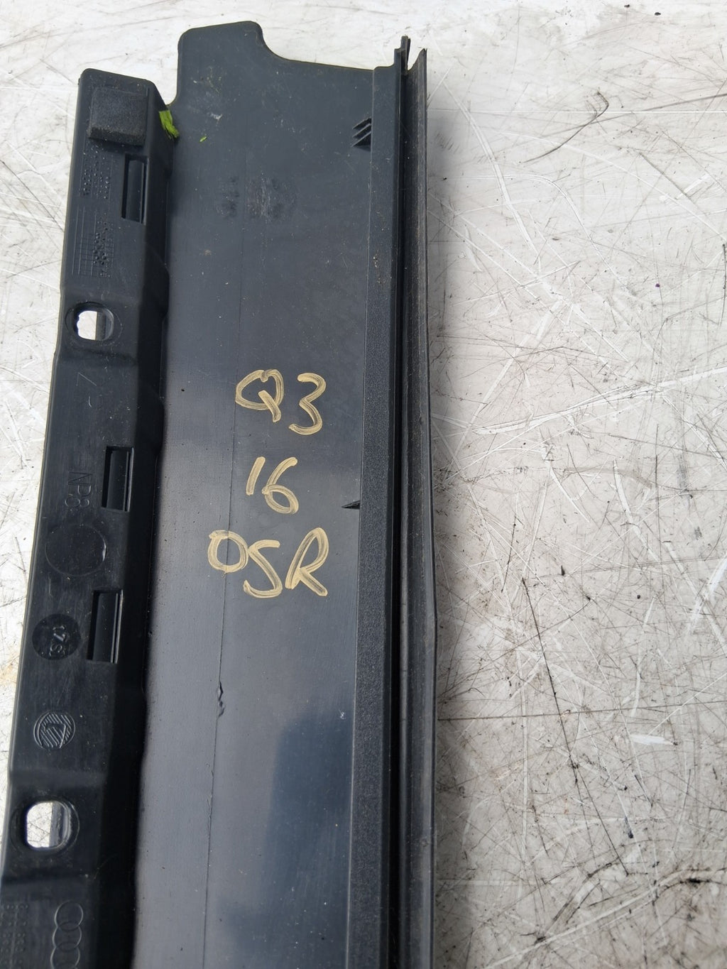2016 AUDI Q3 OSR DRIVER SIDE REAR RIGHT DOOR TRIM 8U0839902