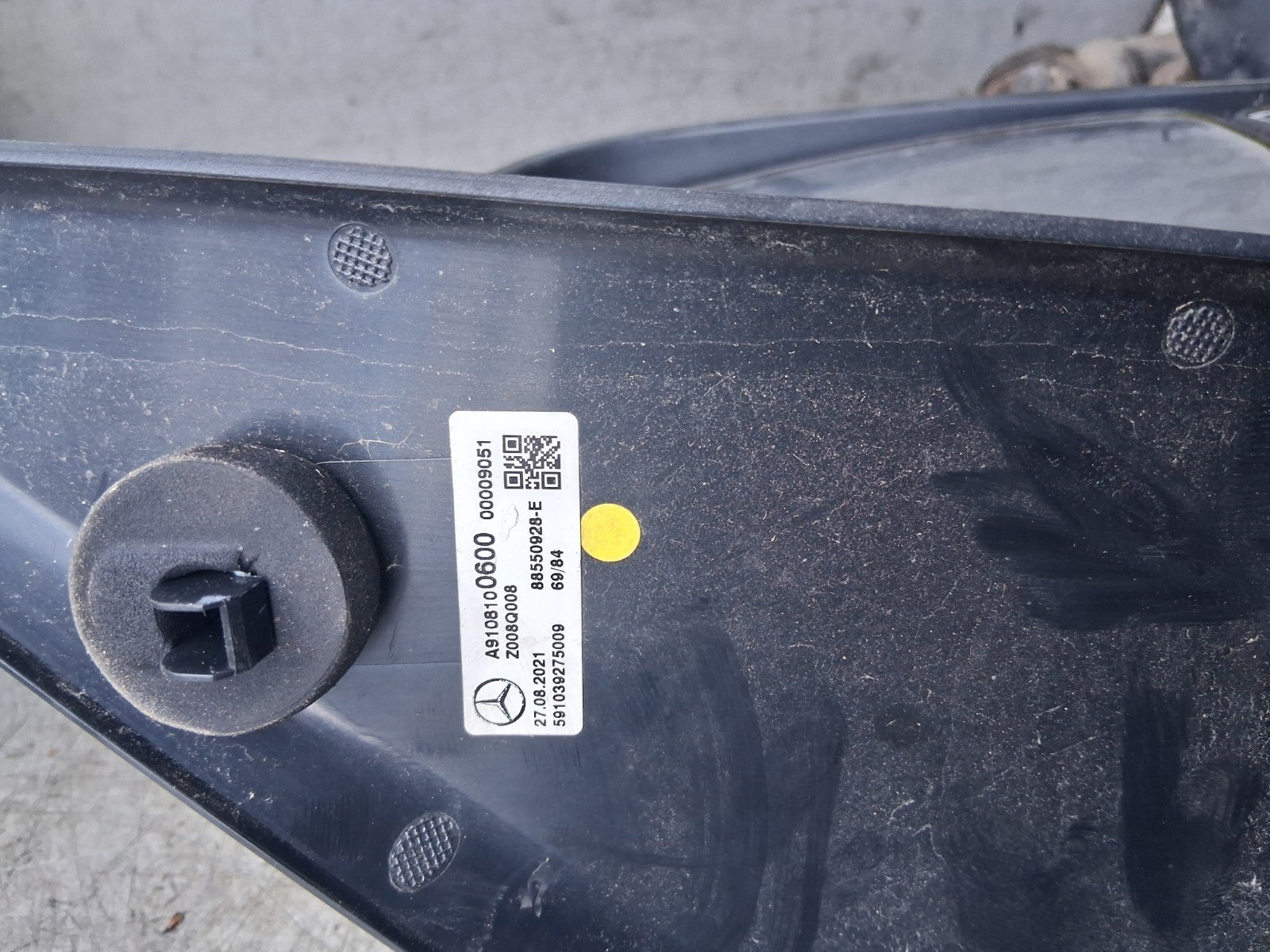 20231MERCEDES BENZ SPRINTER OSF DRIVER WING MIRROR A9108100600