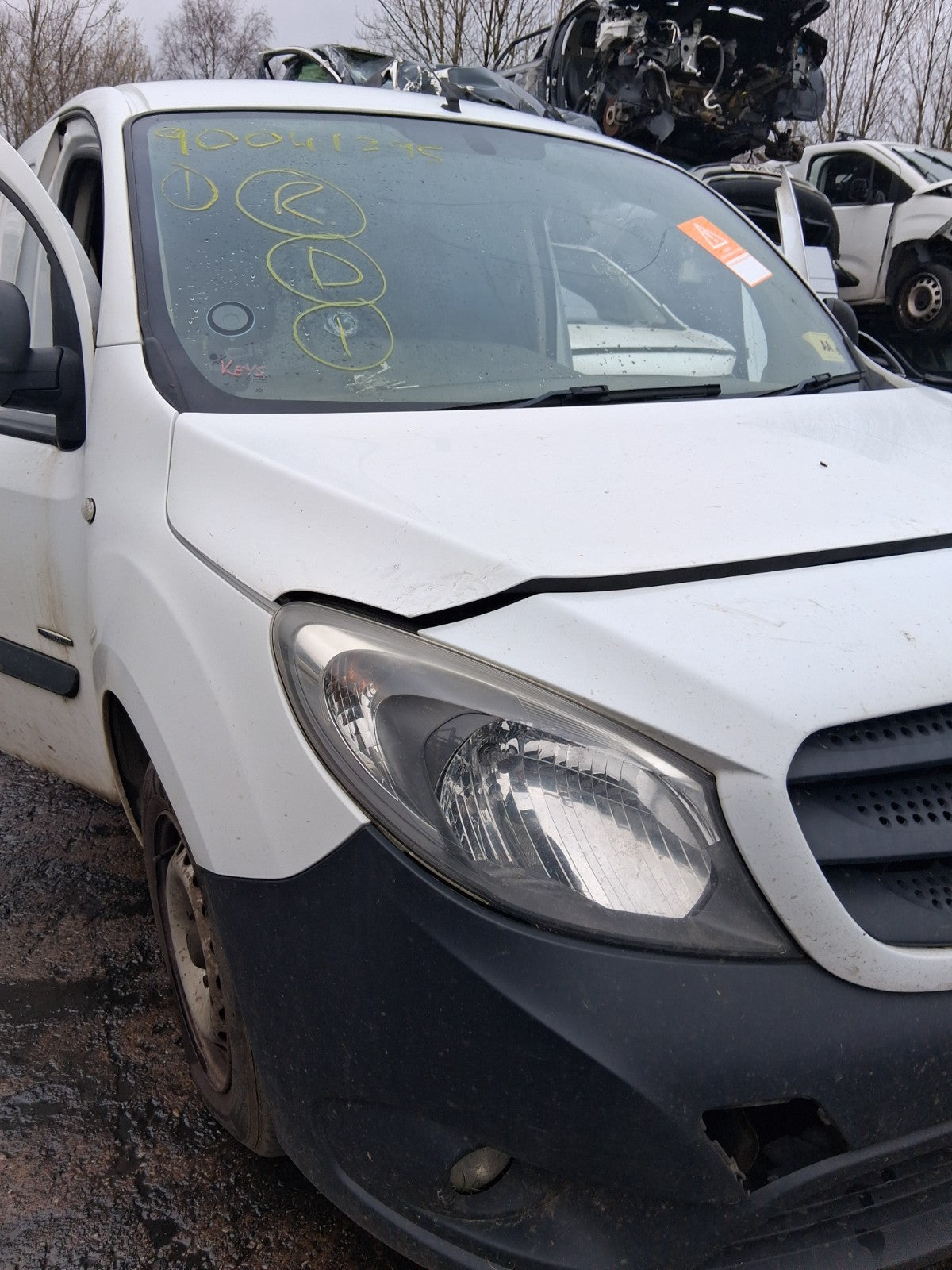 2016 MERCEDES CITAN W415 OSF DRIVER SIDE FRONT RIGHT HEADLIGHT