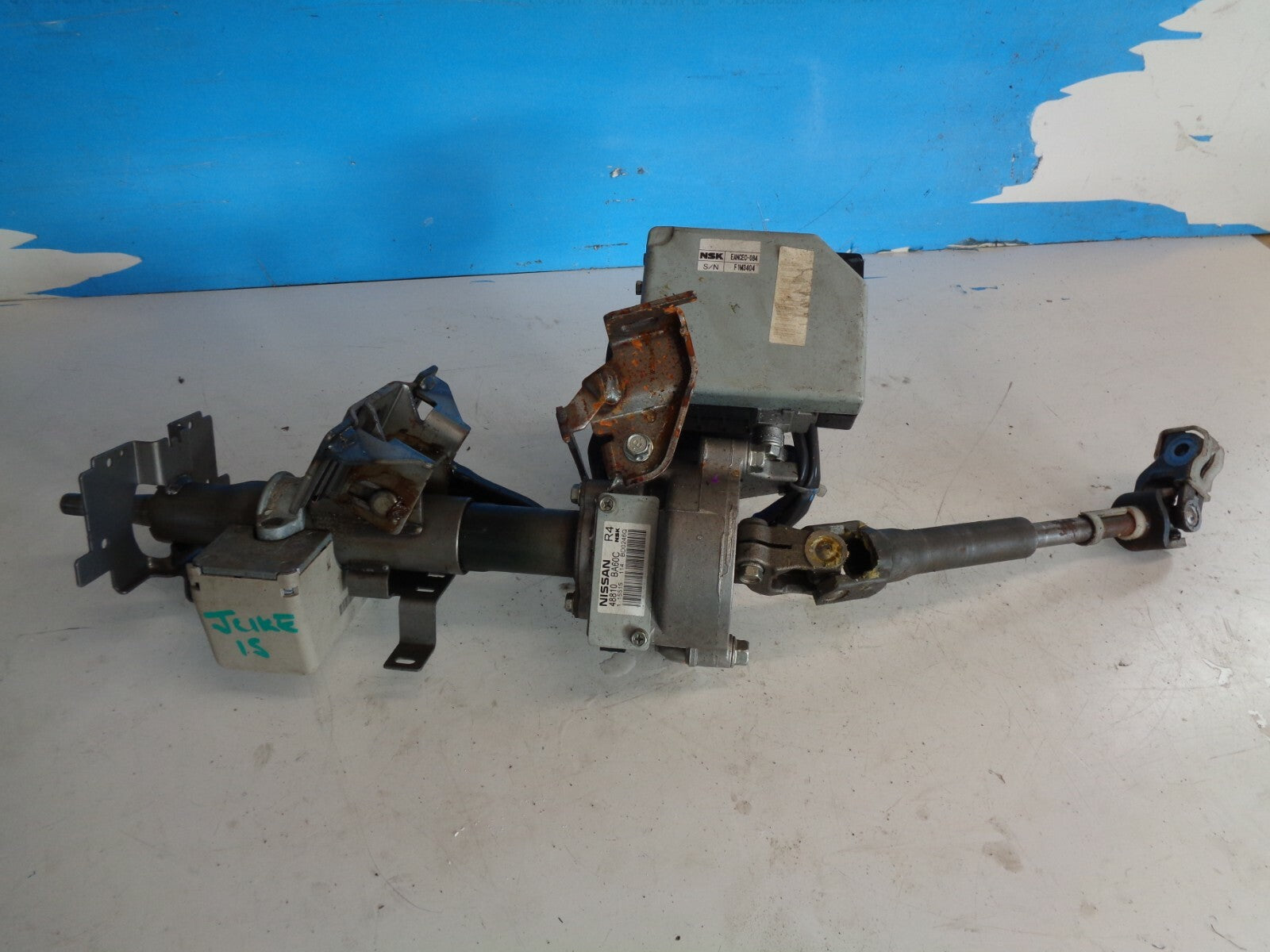 NISSAN JUKE 2015 1.5 DIESEL POWER STEERING COLUMN 48810BA60C