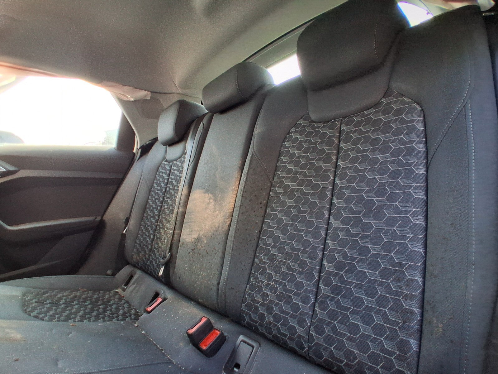 2023 AUDI A1 SPORT MK2 GB REAR COMPLETE BACK AND BENCH SEATS SEAT FABRIC